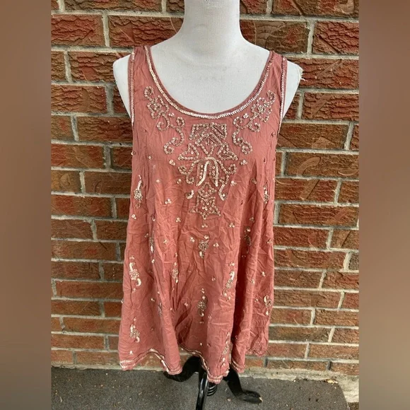 FP Starry Night Slip with Sequins size small - Picture 2 of 5